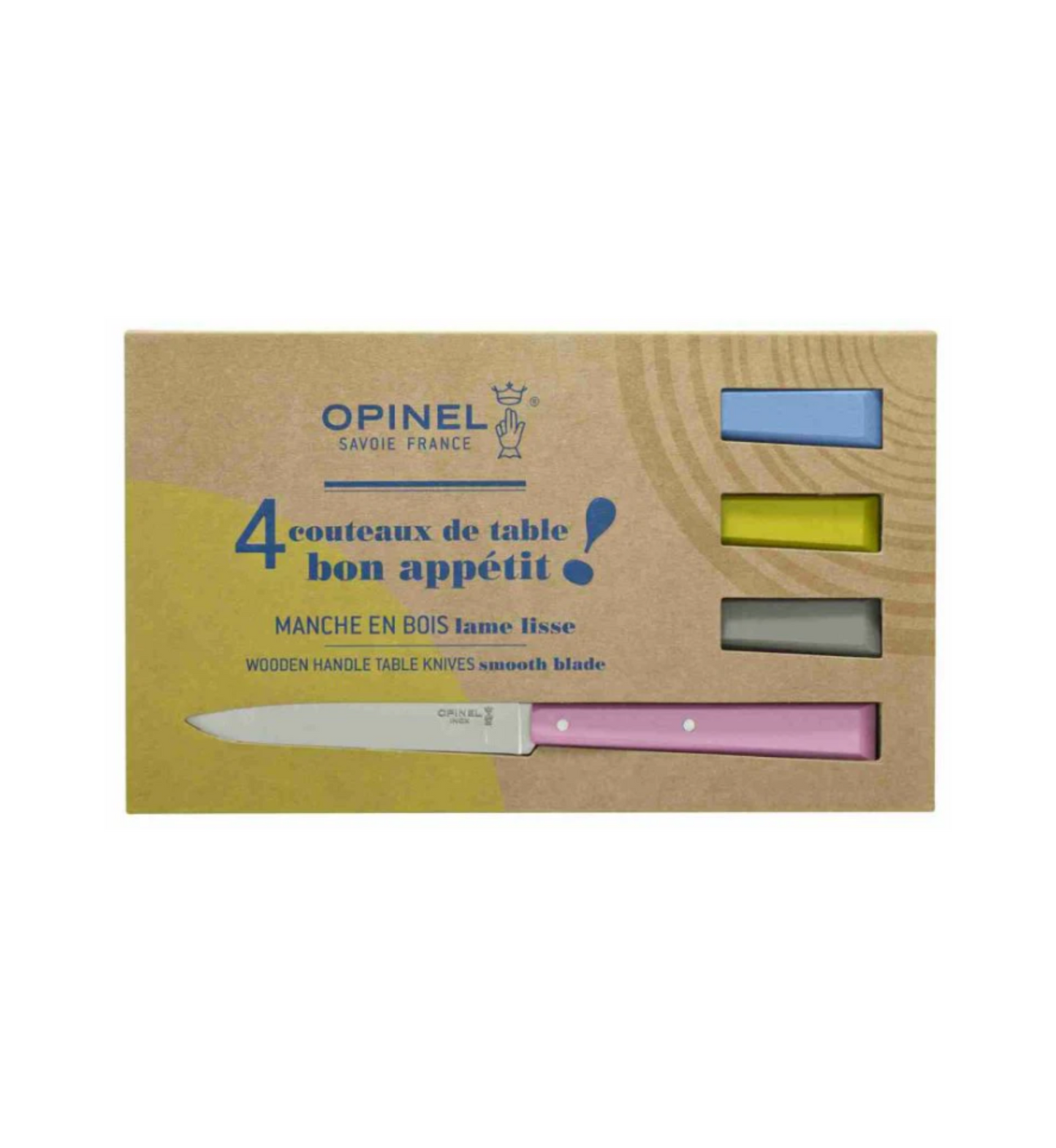 Box of 4 table knives - Opinel