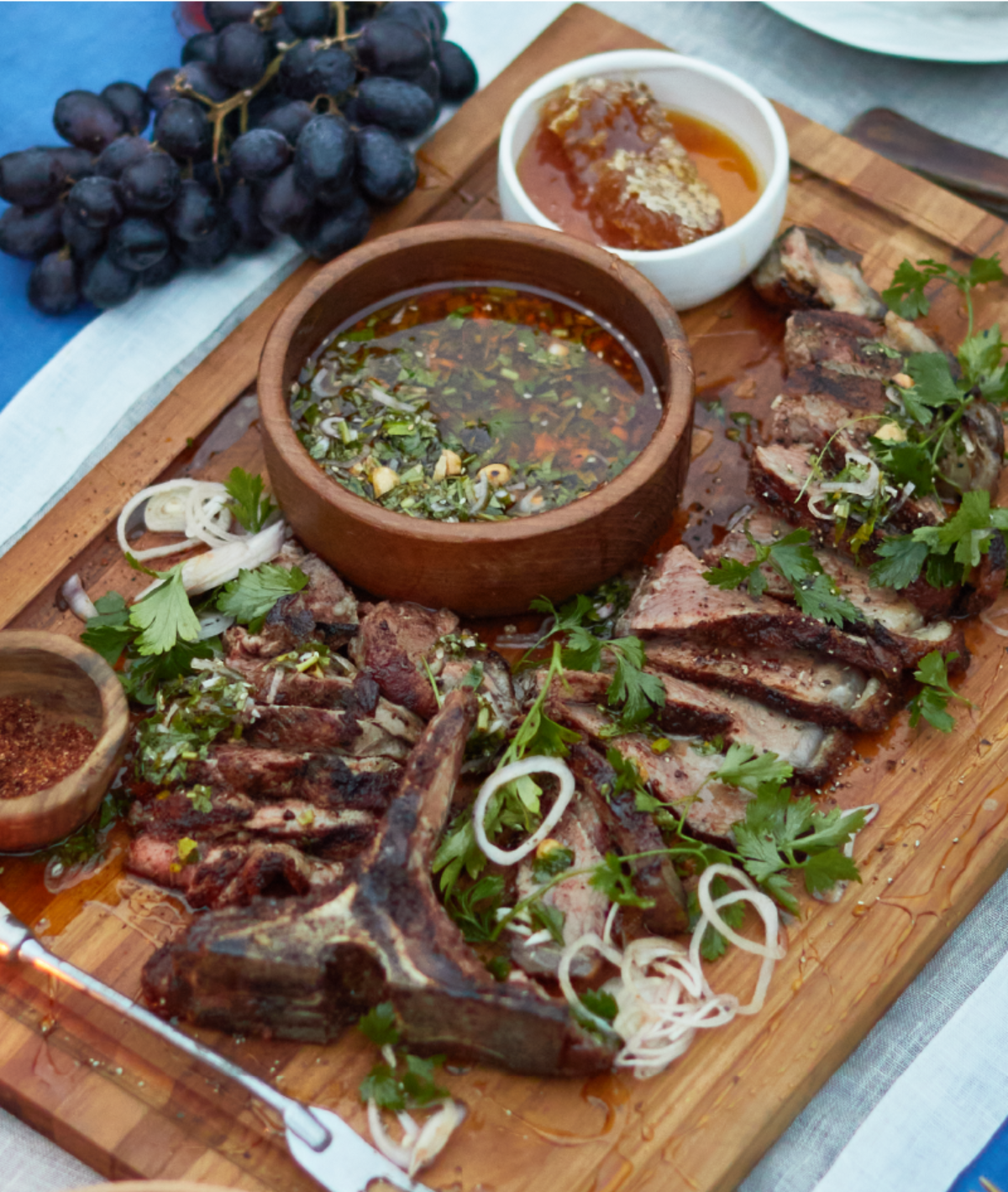 Steak con Chimichurri