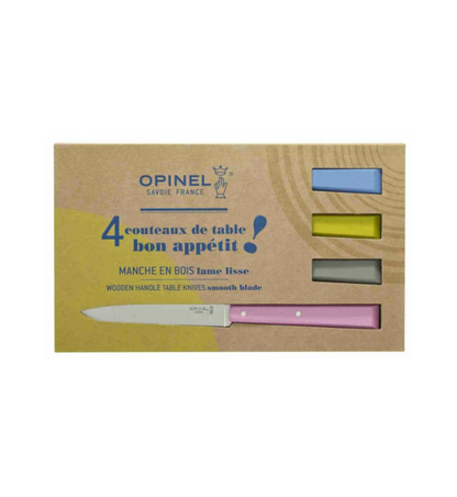 Box of 4 table knives  - Opinel